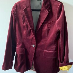 J. Crew Velvet Blazer